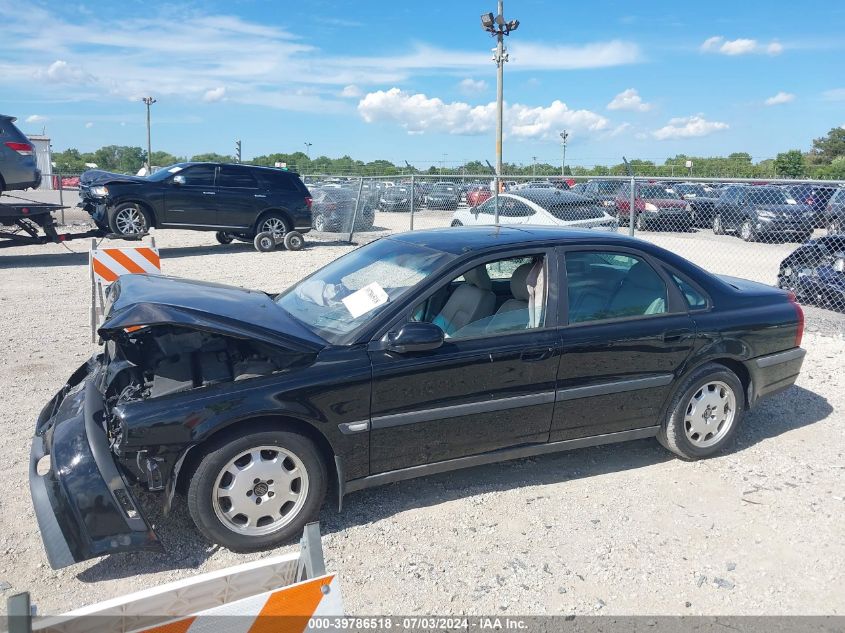 2001 Volvo S80 2.9 VIN: YV1TS94D011196777 Lot: 39786518