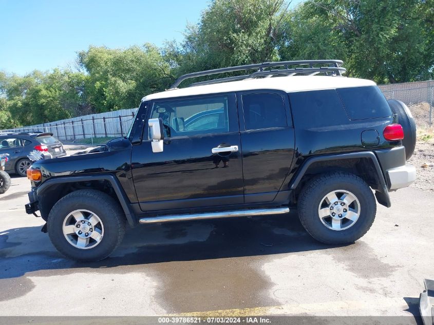 2010 Toyota Fj Cruiser VIN: JTEBU4BF8AK078257 Lot: 39786521