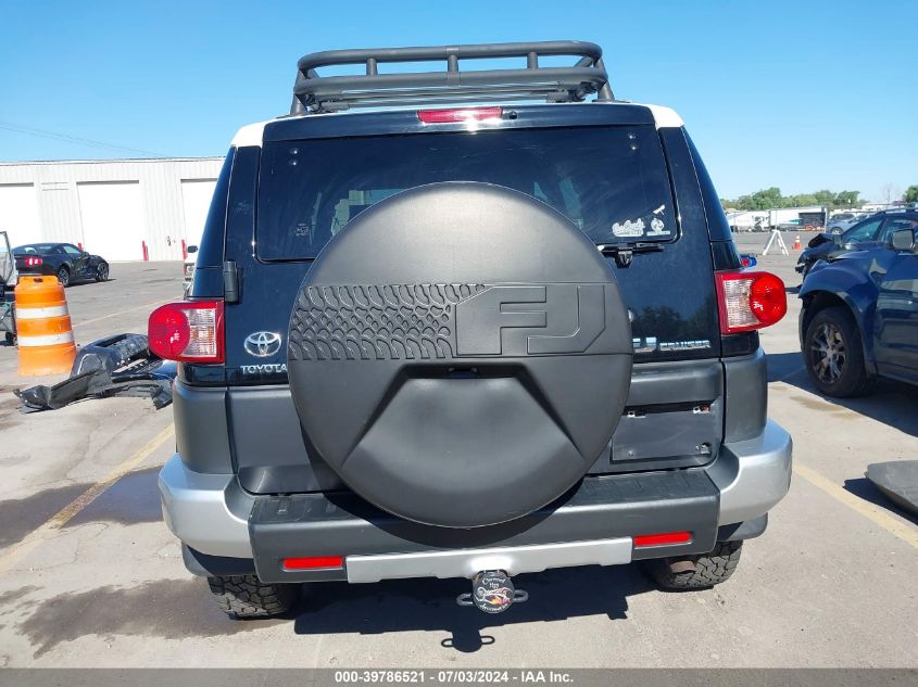 2010 Toyota Fj Cruiser VIN: JTEBU4BF8AK078257 Lot: 39786521