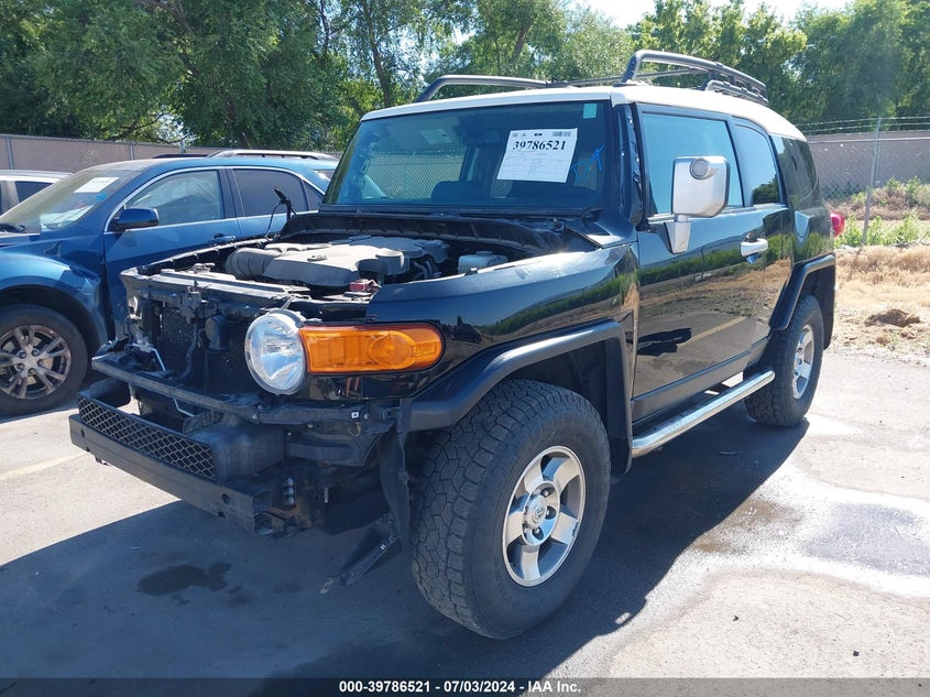 2010 Toyota Fj Cruiser VIN: JTEBU4BF8AK078257 Lot: 39786521