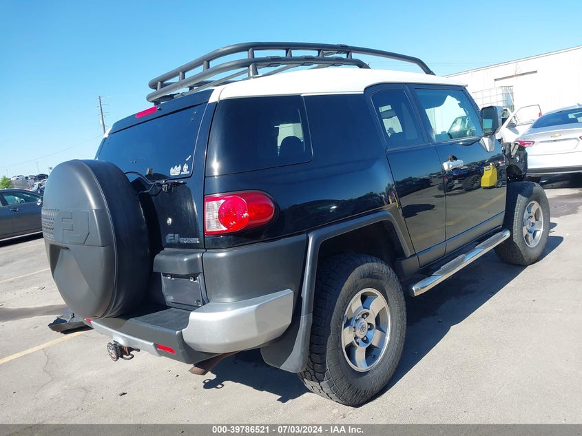 2010 Toyota Fj Cruiser VIN: JTEBU4BF8AK078257 Lot: 39786521