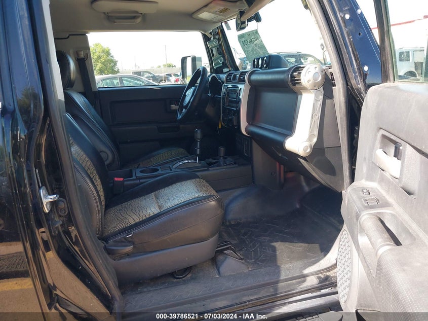 2010 Toyota Fj Cruiser VIN: JTEBU4BF8AK078257 Lot: 39786521