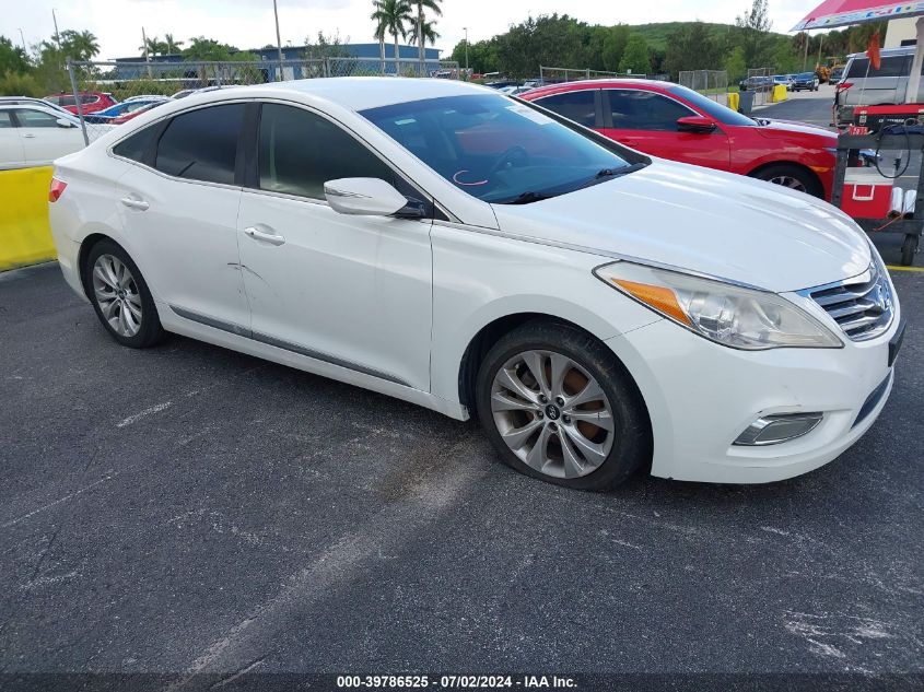 2013 Hyundai Azera VIN: KMHFG4JG0DA219416 Lot: 39786525