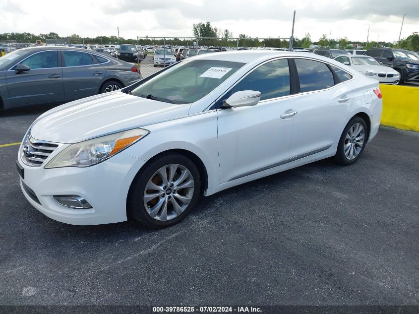 KMHFG4JG0DA219416 | 2013 HYUNDAI AZERA