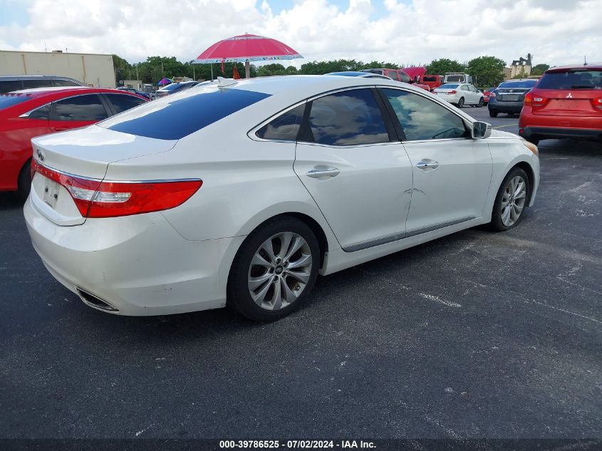 KMHFG4JG0DA219416 | 2013 HYUNDAI AZERA