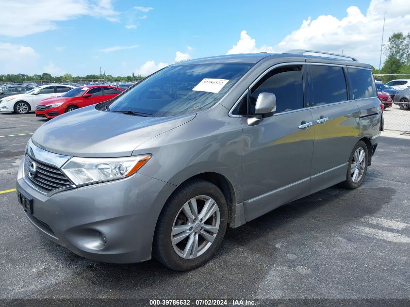 2013 Nissan Quest Sl VIN: JN8AE2KP9D9066094 Lot: 39786532