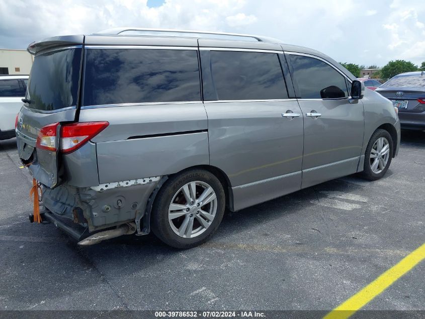 2013 Nissan Quest Sl VIN: JN8AE2KP9D9066094 Lot: 39786532