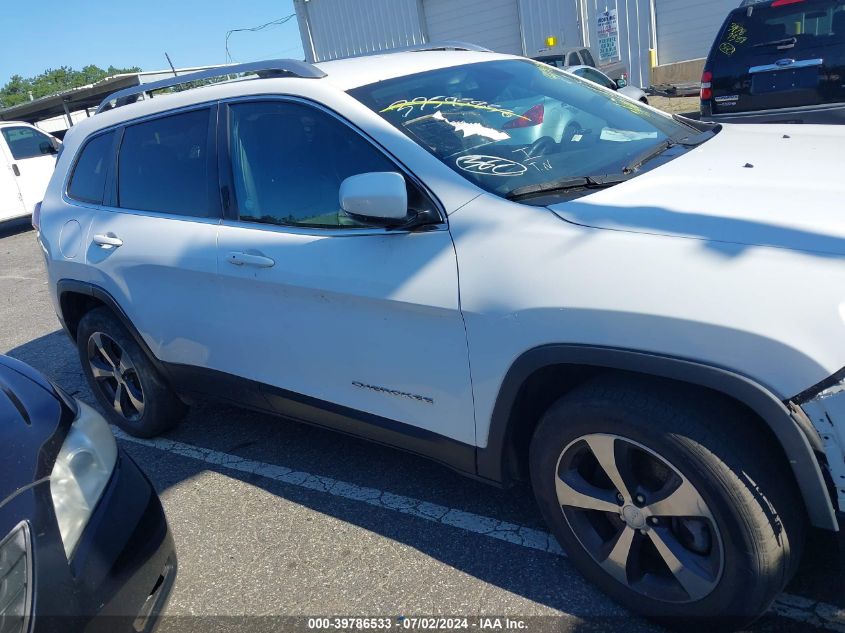 2019 Jeep Cherokee Limited 4X4 VIN: 1C4PJMDX6KD341926 Lot: 39786533