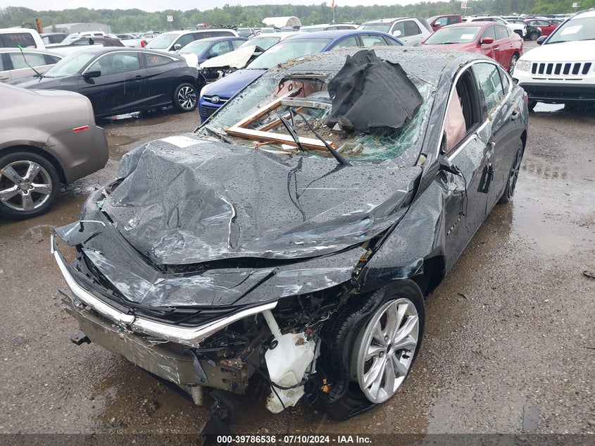 2020 Chevrolet Malibu Fwd Lt VIN: 1G1ZD5ST2LF102989 Lot: 39786536