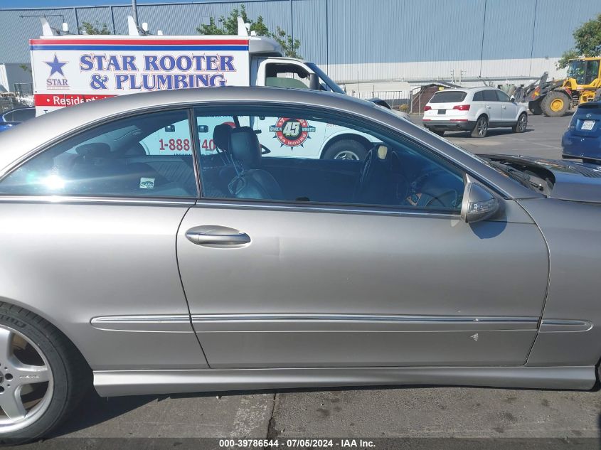 2003 Mercedes-Benz Clk 500 VIN: WDBTJ75J23F025891 Lot: 39786544