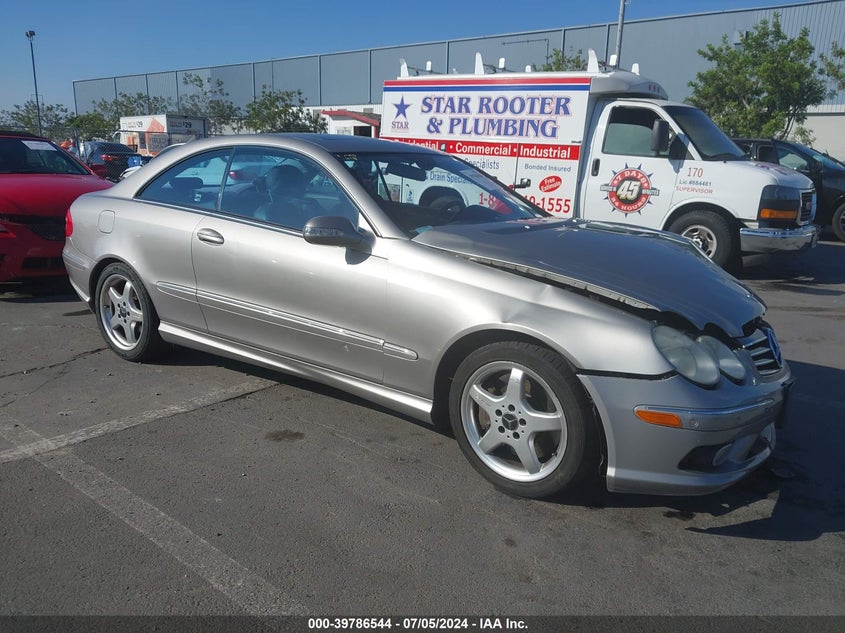 2003 Mercedes-Benz Clk 500 VIN: WDBTJ75J23F025891 Lot: 39786544