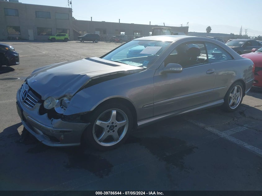 2003 Mercedes-Benz Clk 500 VIN: WDBTJ75J23F025891 Lot: 39786544