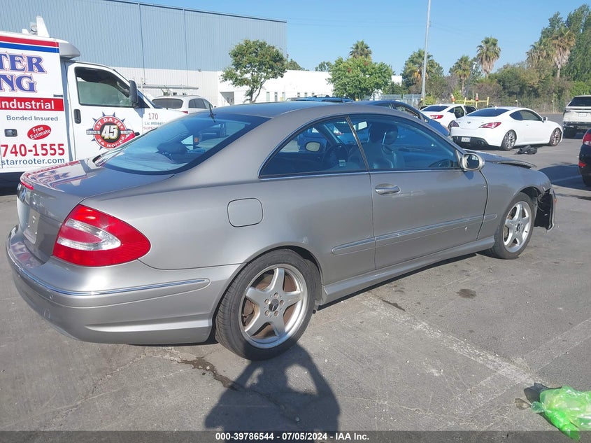 2003 Mercedes-Benz Clk 500 VIN: WDBTJ75J23F025891 Lot: 39786544