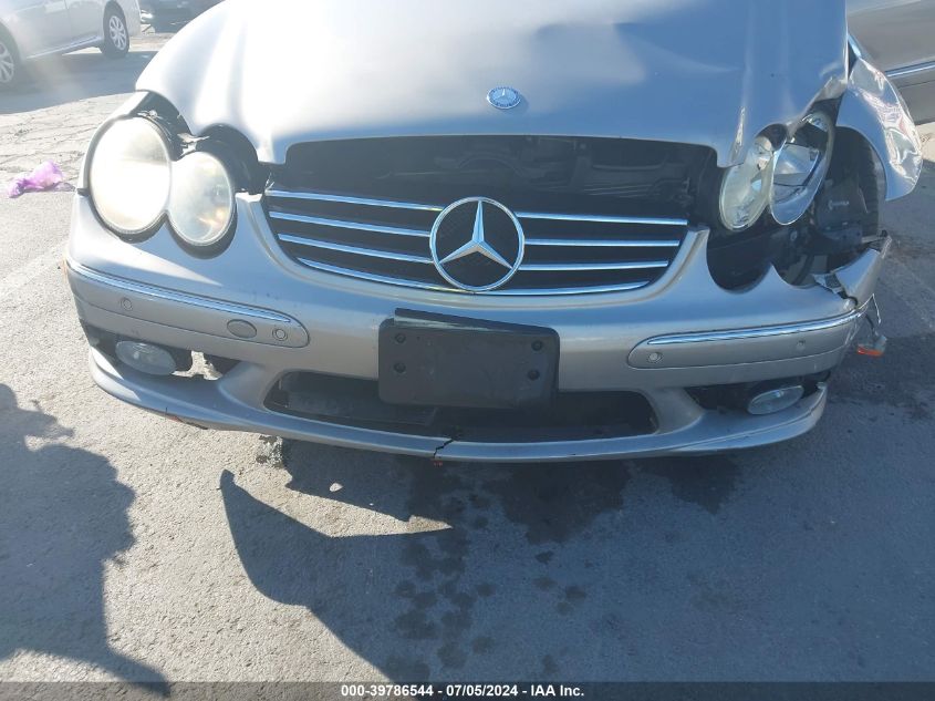 2003 Mercedes-Benz Clk 500 VIN: WDBTJ75J23F025891 Lot: 39786544