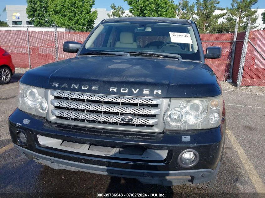 2008 Land Rover Range Rover Sport Supercharged VIN: SALSH234X8A172546 Lot: 39786548