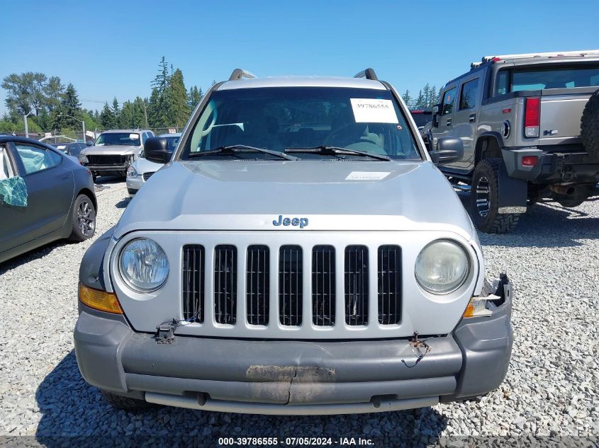 2005 Jeep Liberty Renegade VIN: 1J4GL38K95W538921 Lot: 39786555