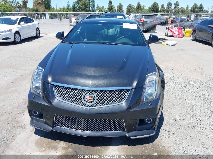 2012 Cadillac Cts-V VIN: 1G6DV1EPXC0138781 Lot: 39786560