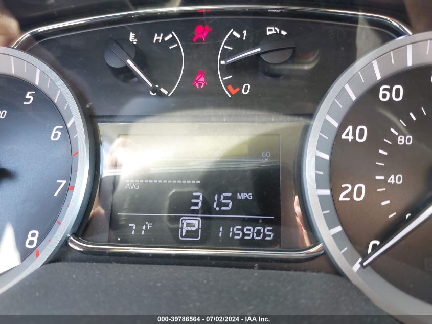 2013 Nissan Sentra Sl VIN: 3N1AB7AP8DL739762 Lot: 39786564