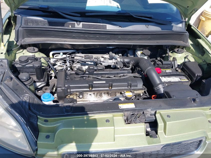 2011 Kia Soul + VIN: KNDJT2A23B7212778 Lot: 39786583