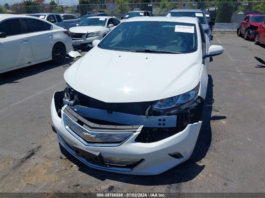 2018 Chevrolet Volt Lt VIN: 1G1RC6S51JU135677 Lot: 39786588