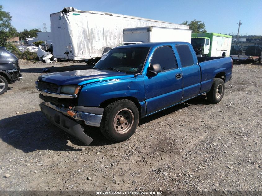 1GCEC19X24Z299110 | 2004 CHEVROLET SILVERADO 1500