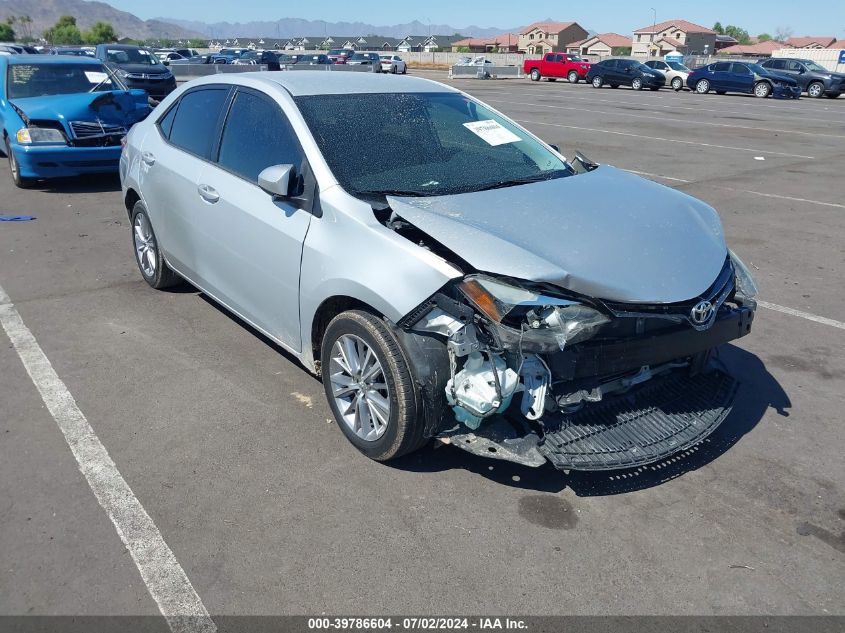 2015 Toyota Corolla Le Plus VIN: 2T1BURHE2FC363190 Lot: 40240045