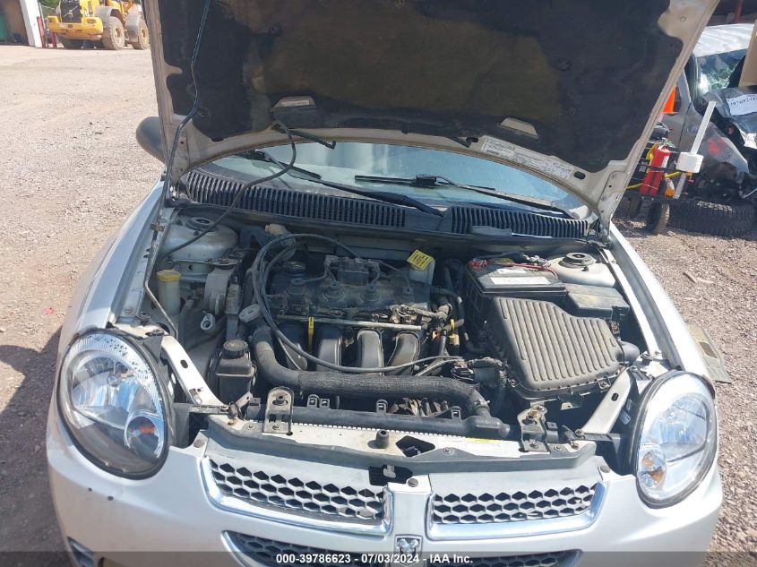 2005 Dodge Neon VIN: ANDREWMJETERII Lot: 39786623