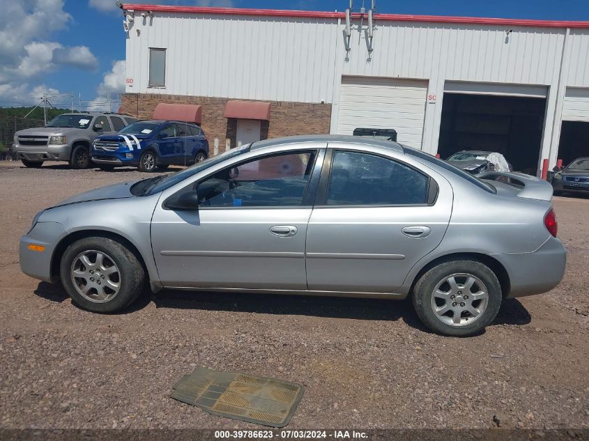 2005 Dodge Neon VIN: ANDREWMJETERII Lot: 39786623