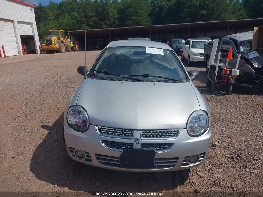 2005 Dodge Neon VIN: ANDREWMJETERII Lot: 39786623