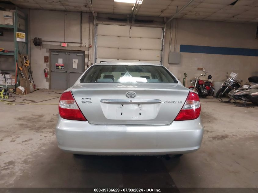 2003 Toyota Camry Le VIN: 4T1BE32K23U204897 Lot: 39786629