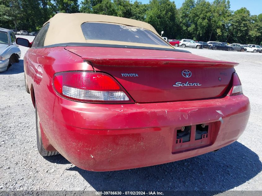 2001 Toyota Camry Solara VIN: 2T1FF22P81C868530 Lot: 39786630