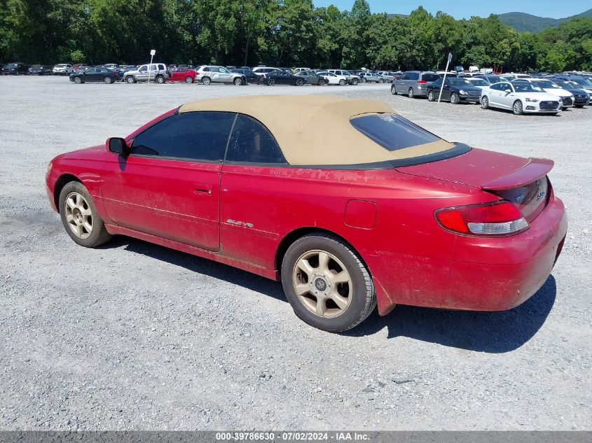 2T1FF22P81C868530 | 2001 TOYOTA CAMRY SOLARA