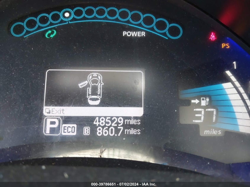 2015 Nissan Leaf S VIN: 1N4AZ0CP7FC315281 Lot: 39786651