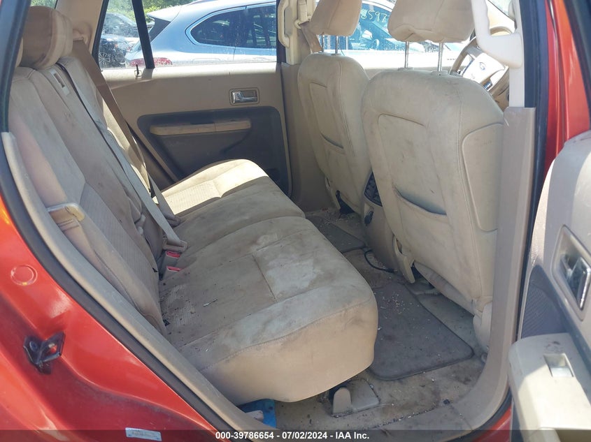 2007 Ford Edge Sel VIN: 2FMDK48C07BB71563 Lot: 39786654