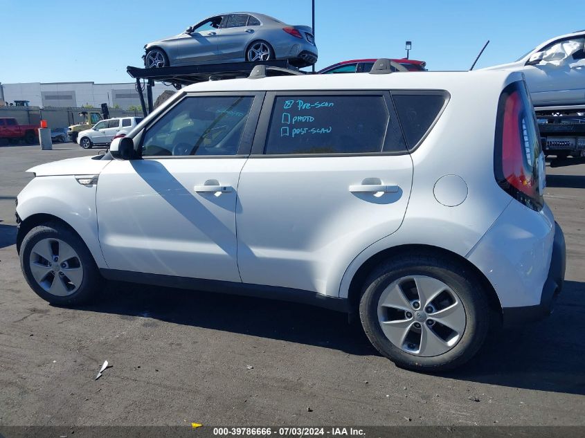 2014 Kia Soul VIN: KNDJN2A2XE7051067 Lot: 39786666