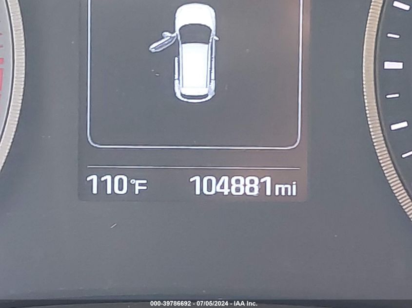 2016 Hyundai Tucson Se VIN: KM8J3CA45GU059977 Lot: 39786692