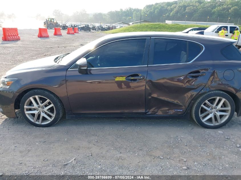 2015 Lexus Ct 200H VIN: JTHKD5BH5F2230206 Lot: 39786699