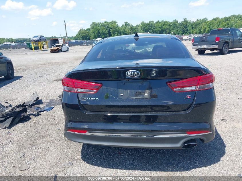 2018 Kia Optima Lx/S VIN: 5XXGT4L37JG242030 Lot: 39786706