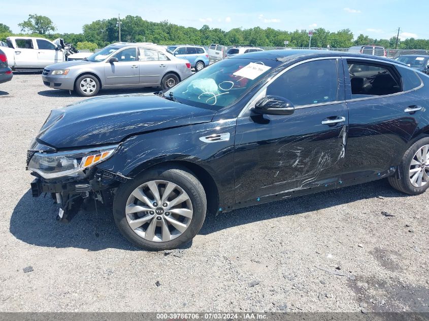 2018 Kia Optima Lx/S VIN: 5XXGT4L37JG242030 Lot: 39786706