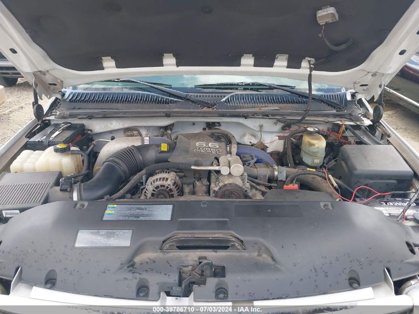 2001 GMC Sierra 2500Hd Sle VIN: 1GTHC29191E247460 Lot: 39786710