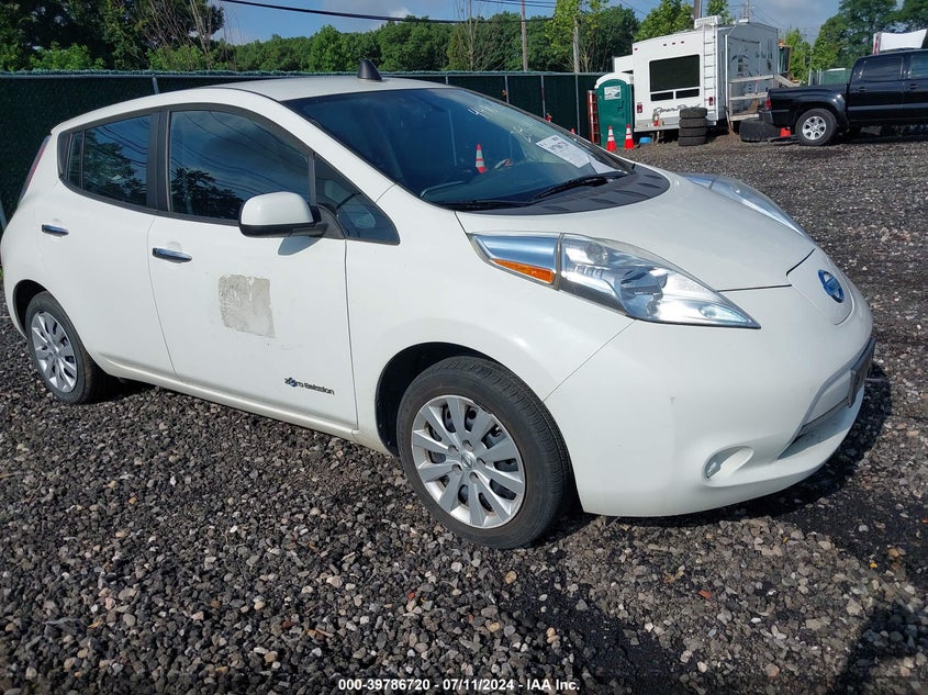 2016 NISSAN LEAF S - 1N4AZ0CP2GC310183