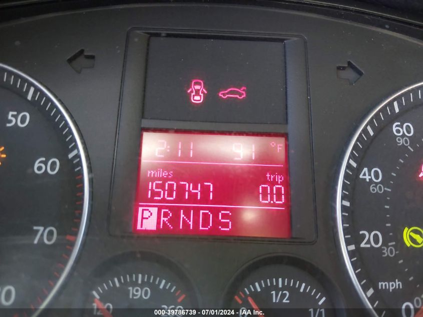 2009 Volkswagen Jetta S VIN: 3VWJZ71KX9M138431 Lot: 39786739