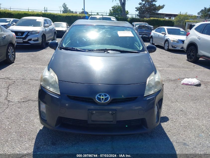 2011 Toyota Prius Four VIN: JTDKN3DU6B0252363 Lot: 39786744
