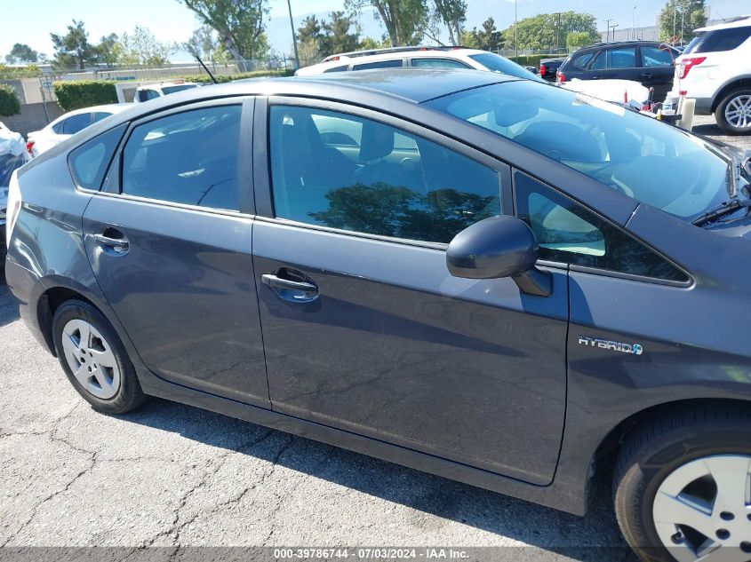 2011 Toyota Prius Four VIN: JTDKN3DU6B0252363 Lot: 39786744