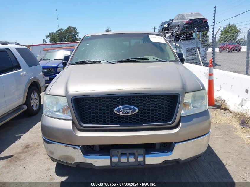 2005 Ford F-150 Lariat/Xl/Xlt VIN: 1FTPX12545FB25421 Lot: 39786756