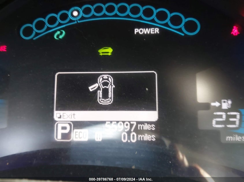 2013 NISSAN LEAF S/SV/SL - 1N4AZ0CP7DC409948
