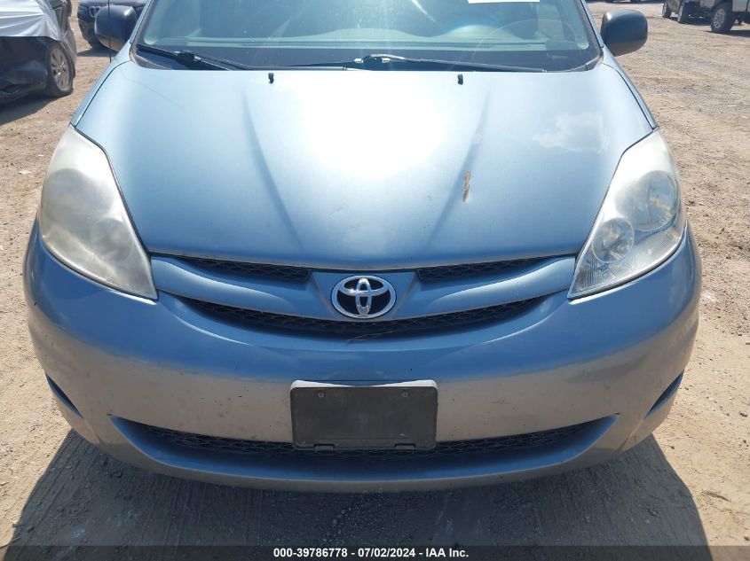 2007 Toyota Sienna Le VIN: 5TDZK23C07S075050 Lot: 39786778