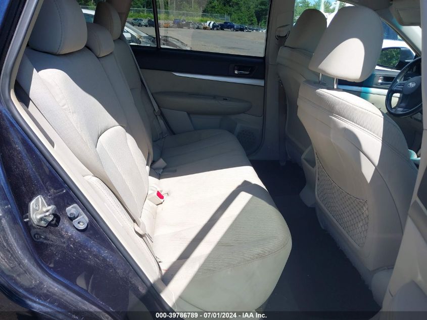 2012 Subaru Outback 2.5I Premium VIN: 4S4BRBCC8C3220629 Lot: 39786789