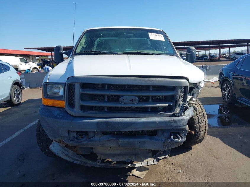 2001 Ford F250 Super Duty VIN: 1FTNX21LX1EC29196 Lot: 39786800