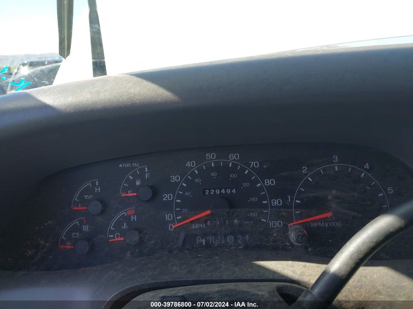 2001 Ford F250 Super Duty VIN: 1FTNX21LX1EC29196 Lot: 39786800